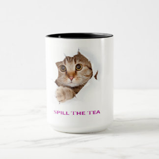  Ceramic Cute Cat Coffee Mug Tall Animal Mug