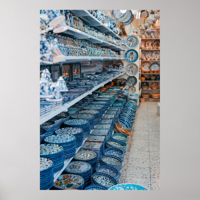 CERAMIC DINNERWARE LOT POSTER (Front)