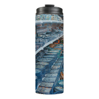 CERAMIC DINNERWARE LOT THERMAL TUMBLER