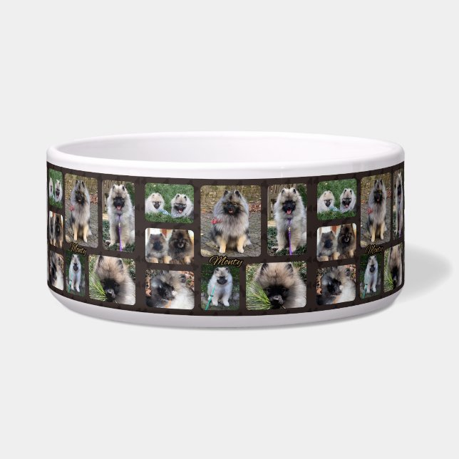 Ceramic dog dish (Front)