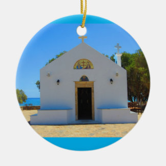 Ceramic Greek Orthodox Church Ornament