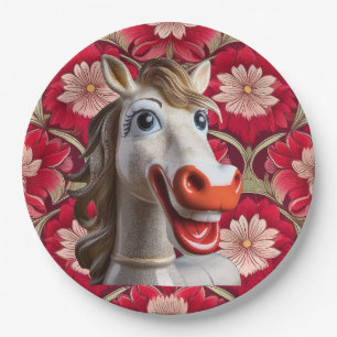Ceramic Horse Paper Plate