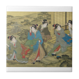 Ceramic Japanese Traditional Tiles 