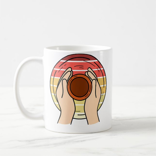 Ceramic Kiln Sculpting Ceramics Pot Pottery Coffee Mug (Left)