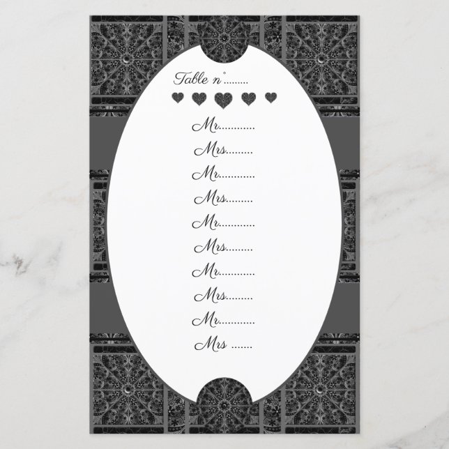 Ceramic Lace Black (Front)