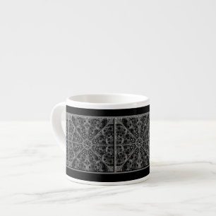 Ceramic Lace Black Espresso Cup