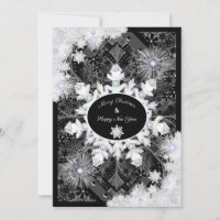 Ceramic lace Black & snowflake