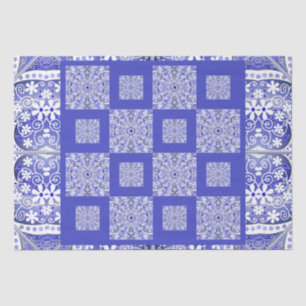 Ceramic lace Blue of Greece Tissue Paper