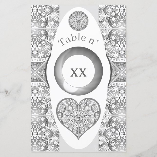 Ceramic Lace grey (Back)