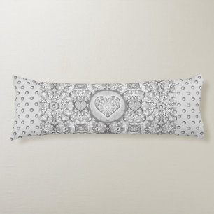Ceramic Lace Grey Body Cushion