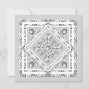 Ceramic Lace Grey Card