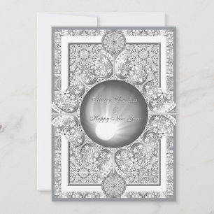 Ceramic lace Grey Card