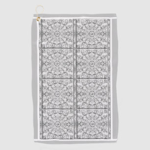Ceramic Lace grey Golf Towel