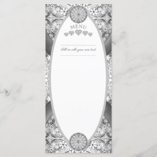 Ceramic Lace grey Menu