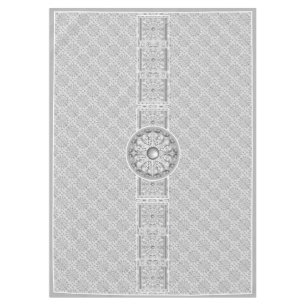 Ceramic Lace grey Tablecloth