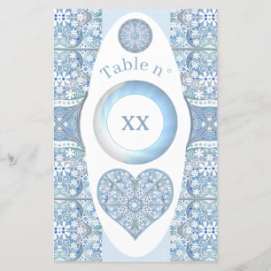 Ceramic Lace Light Blue