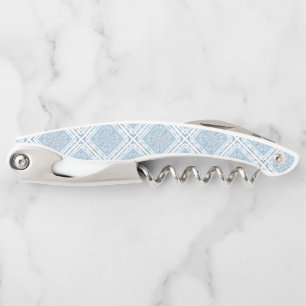 Ceramic Lace light blue Corkscrew
