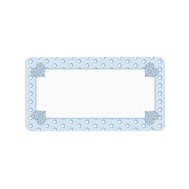 Ceramic Lace Light Blue Label (Front)