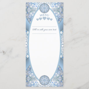 Ceramic Lace Light Blue Menu