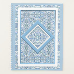 Ceramic Lace light blue Planner