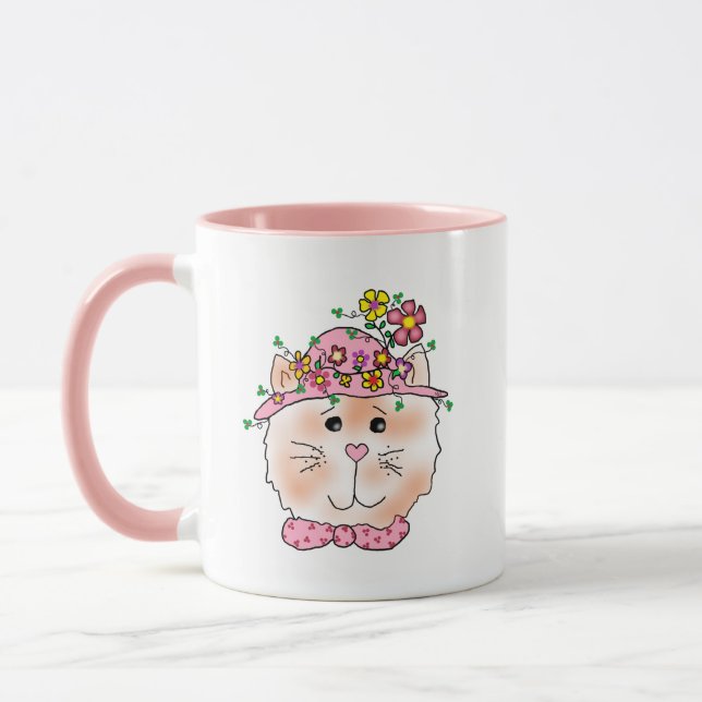 Ceramic Mug Kitty (Left)