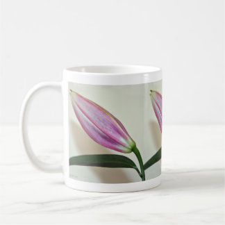Ceramic Mug with Lily Bud
