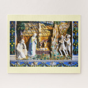 Ceramic nativity jigsaw puzzle