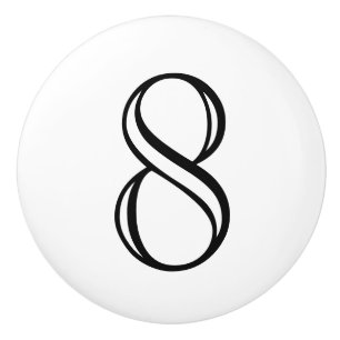 Ceramic Number Knob