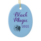 Ceramic Ornament - Black Magic