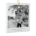 Ceramic Ornament | Our First Christmas as Mr & Mrs