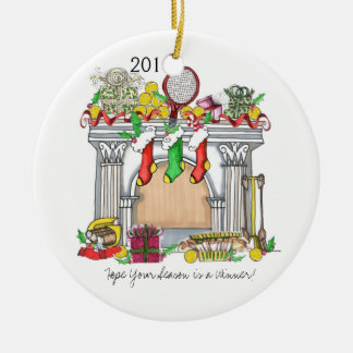 Ceramic Ornament -Tennis Mantal 2011