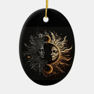 Ceramic Oval Ornament