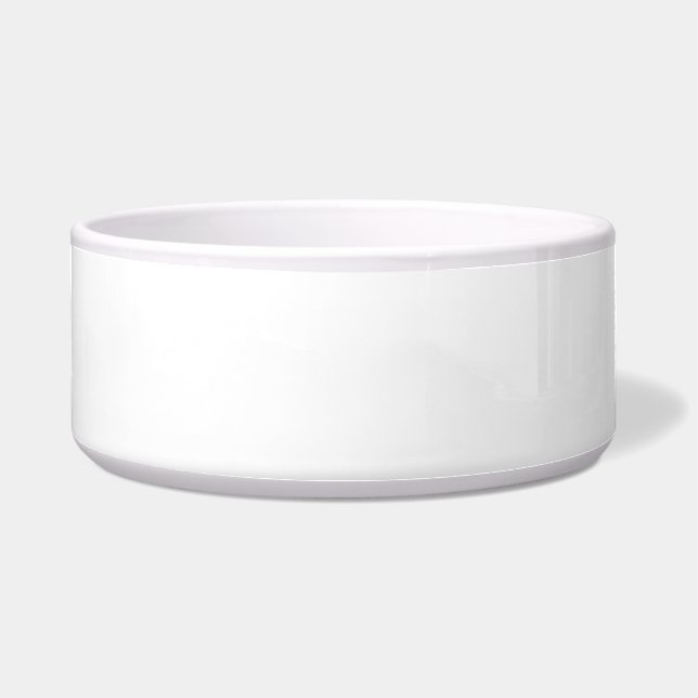 Ceramic Pet Bowl (Front)