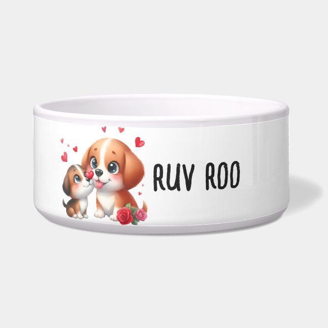 Ceramic Pet Bowl (Front)