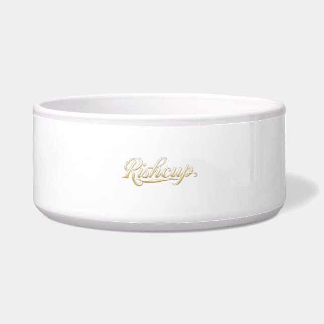 Ceramic Pet Bowl (Front)
