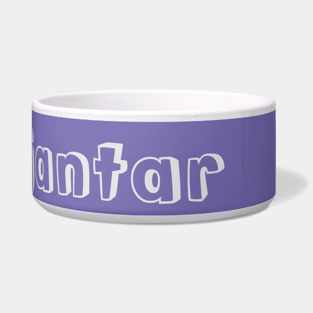 CERAMIC PET BOWL ART AND DESIGN STYLE  (Right)