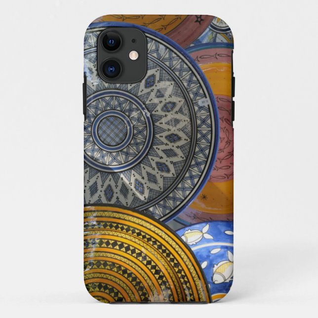 Ceramic Plates Case-Mate iPhone Case (Back)