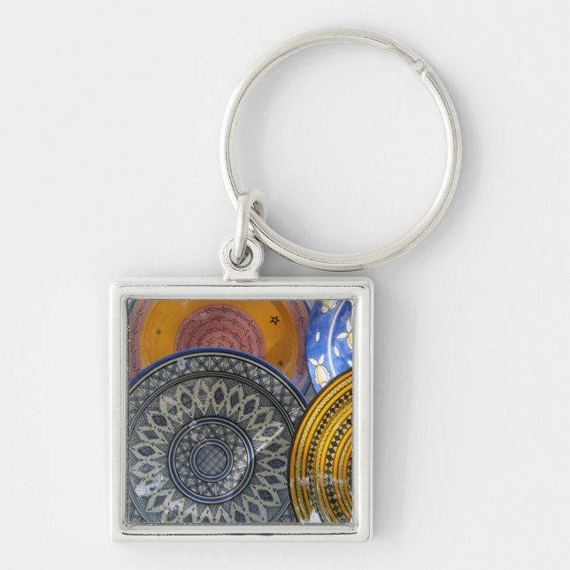 Ceramic Plates Key Ring (Front)