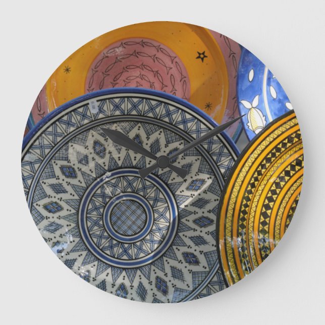 Ceramic Plates Large Clock (Front)