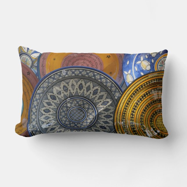 Ceramic Plates Lumbar Cushion (Front)