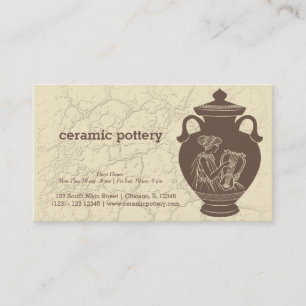 Ceramic Pottery Business Card