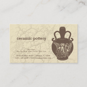 Ceramic Pottery Business Card