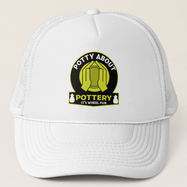 Ceramic Pottery Maker Trucker Hat (Front)