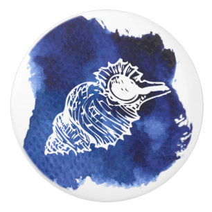Ceramic Pull, Coastal Living Design, SeaShell Ceramic Knob