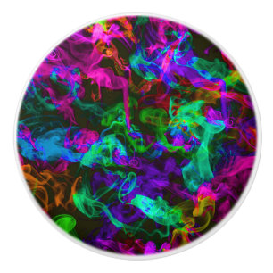 Ceramic Pull - Smoky Rainbow 1