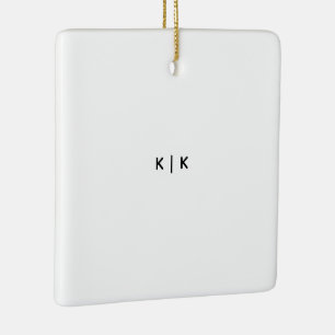 Ceramic Square Ornament