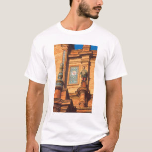 Ceramic statue detail on the Plaza de Espana in T-Shirt