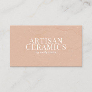 Ceramic Studio Homemade Pottery Business Card