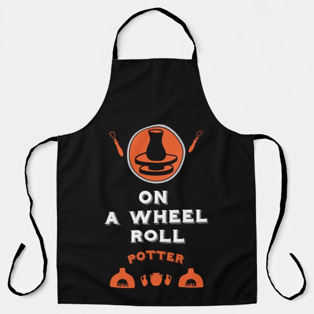 Ceramic Studio Potter Apron (Front)