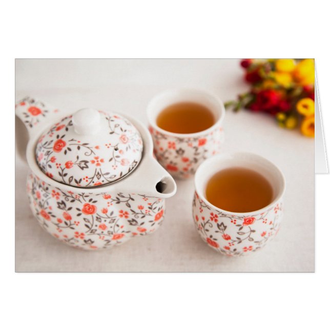 Ceramic Tea Set (Front Horizontal)